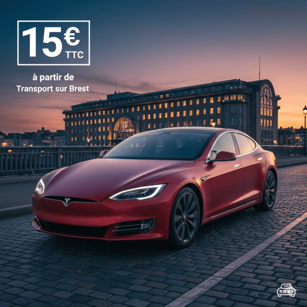 Transfert Hôtel Le Continental vers la Gare de Brest