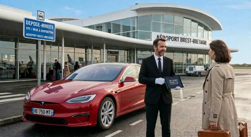 Réservez votre chauffeur privé à Brest avec Hermès Mobilité Transport. Service de mise à disposition haut de gamme (VTC) pour entreprises, événements et tourisme en Bretagne. Tarifs fixes et transparence.