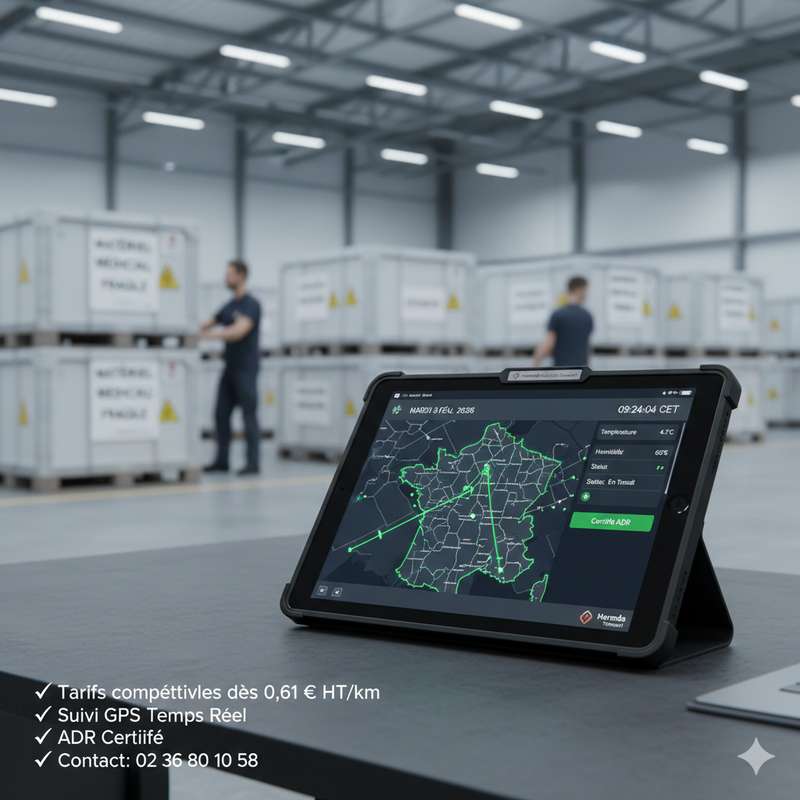 Profitez d'une solution de transport logistique performante pour vos marchandises de moins de trois tonnes avec une livraison express sécurisée et rapide.